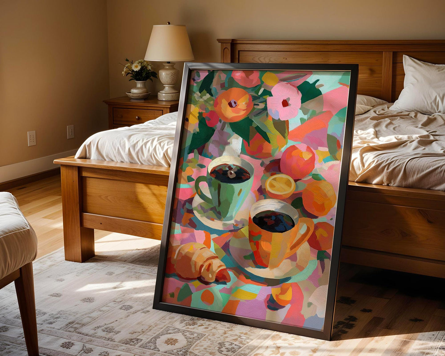 Kitchen Wall Art | Colourful 1970s Art
