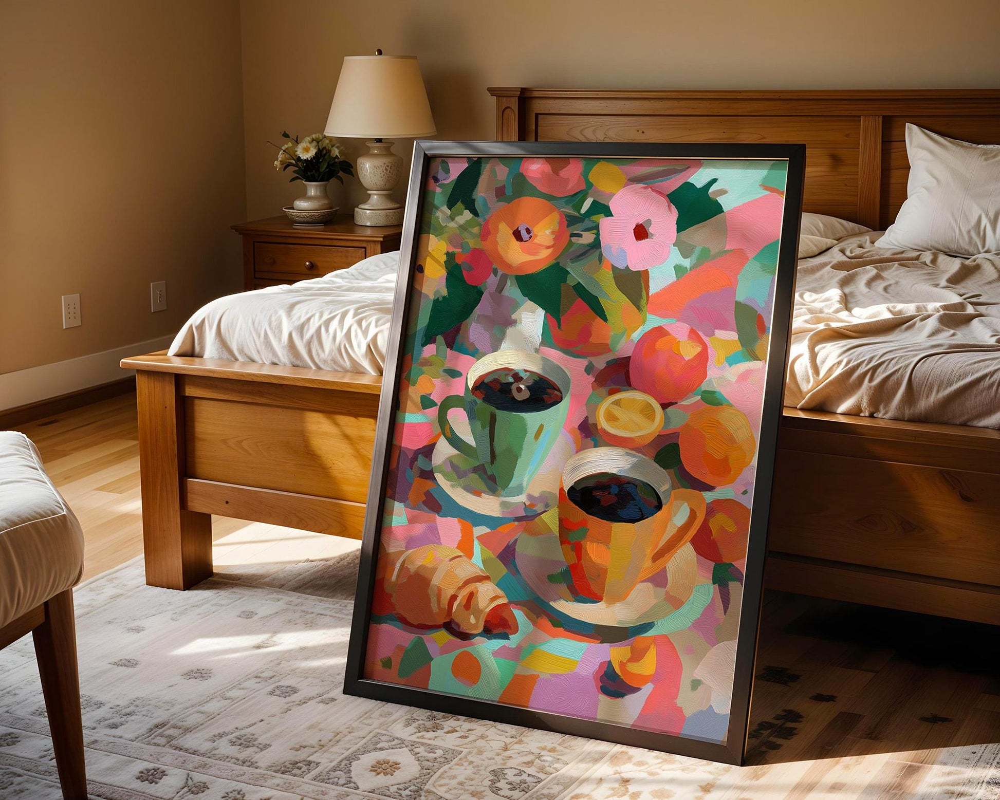 Kitchen Wall Art | Colourful 1970s Art