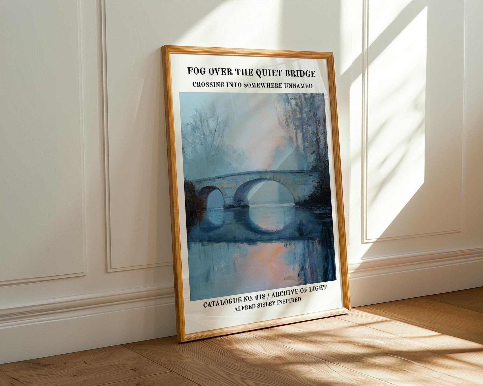 Gallery Wall Art | Alfred Sisley Inspired Wall Art