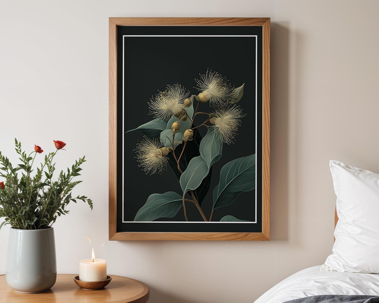 Flower Wall Decor | Eucalyptus Botanical Poster