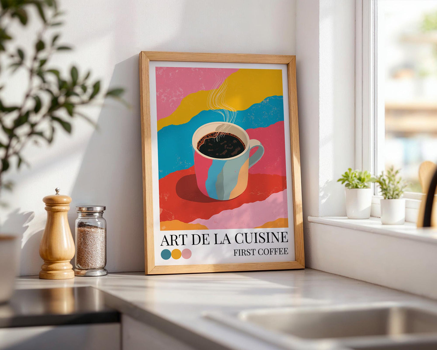Kitchen Wall Art | Bold Coffee Art