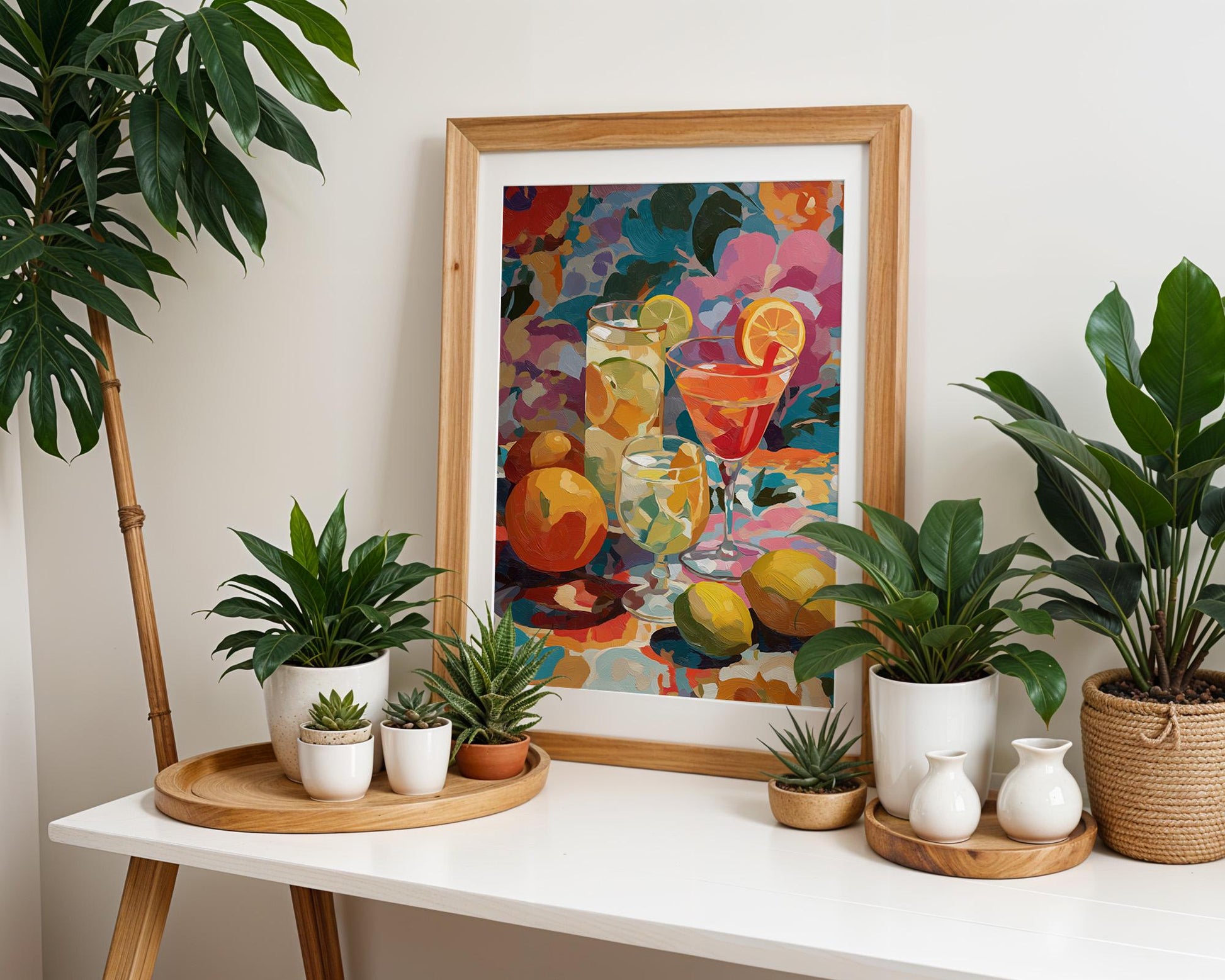Dopamine Decor | Retro Floral Wall Art