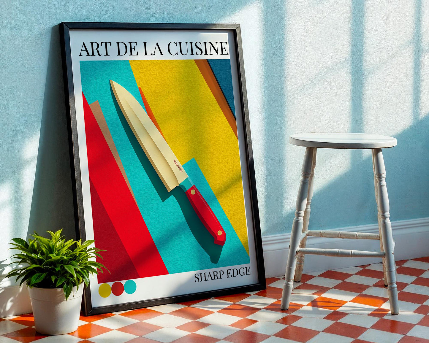 Kitchen Wall Art | Vibrant Food Artwork Print