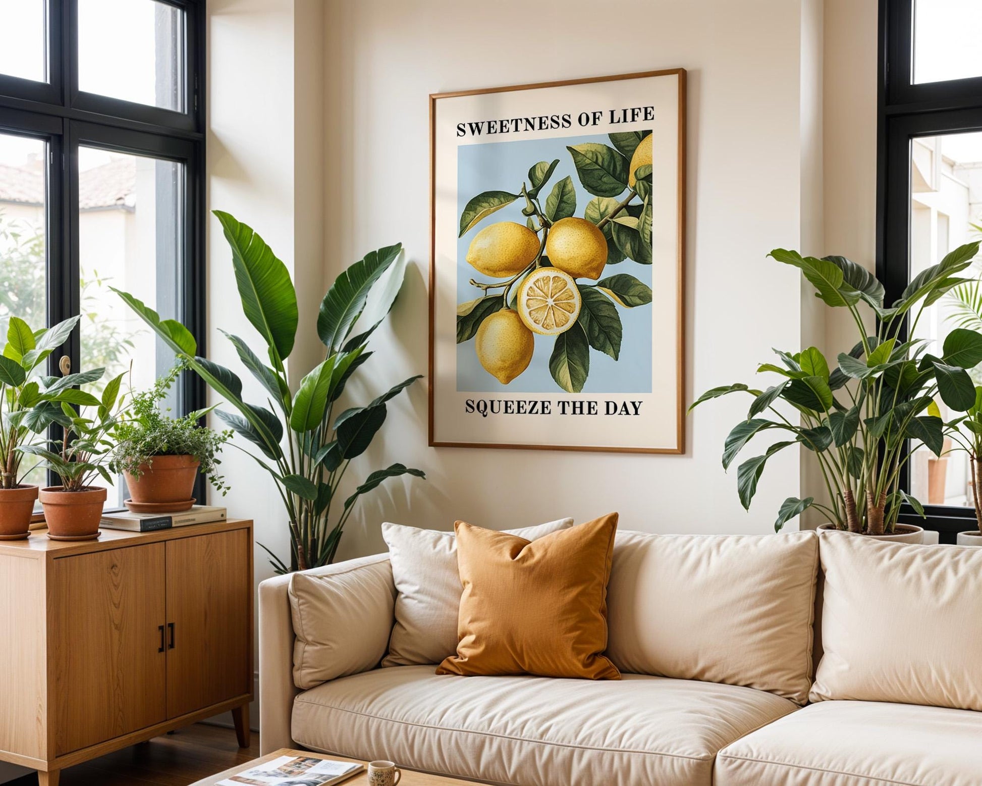 Kitchen Wall Art | Lemon Tree Wall Art
