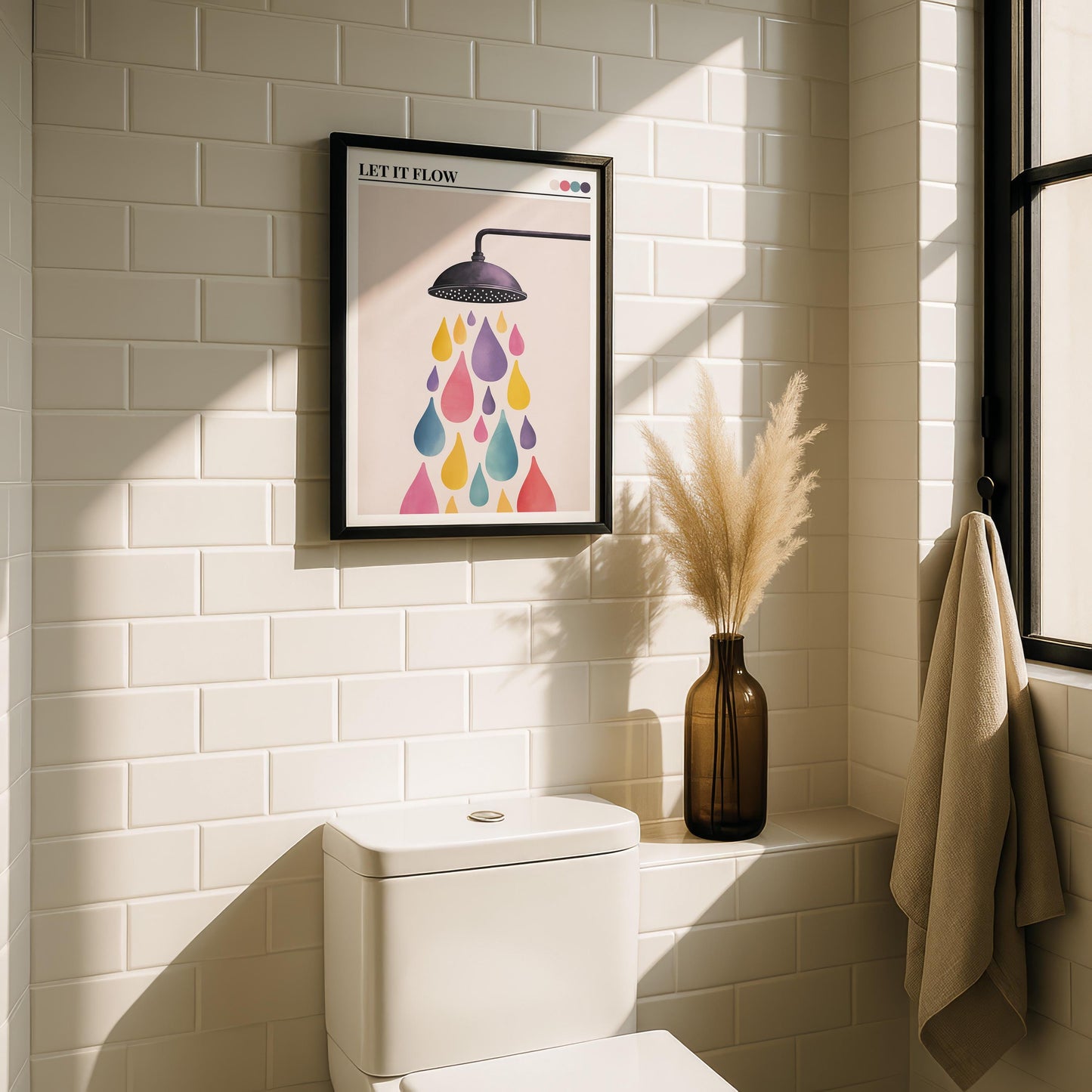 Bathroom Wall Art | Shower Bathroom Wall Art