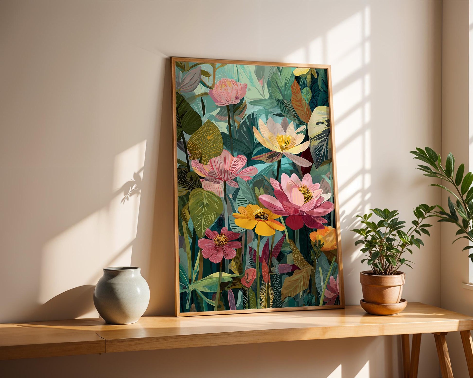 Dopamine Decor | Abstract Floral Print
