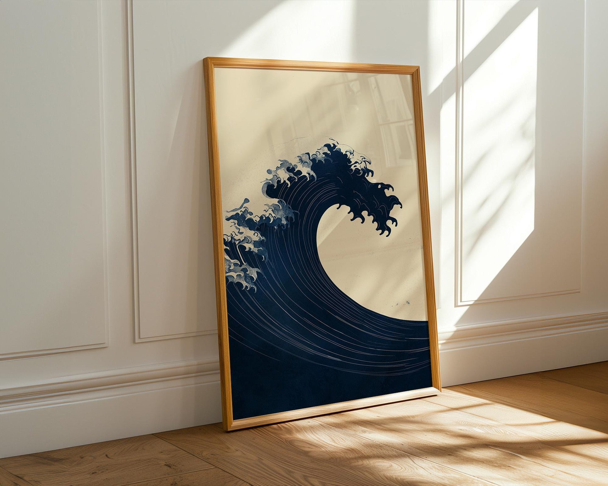 Japanese Wall Art | Japanese Ocean Wave Art