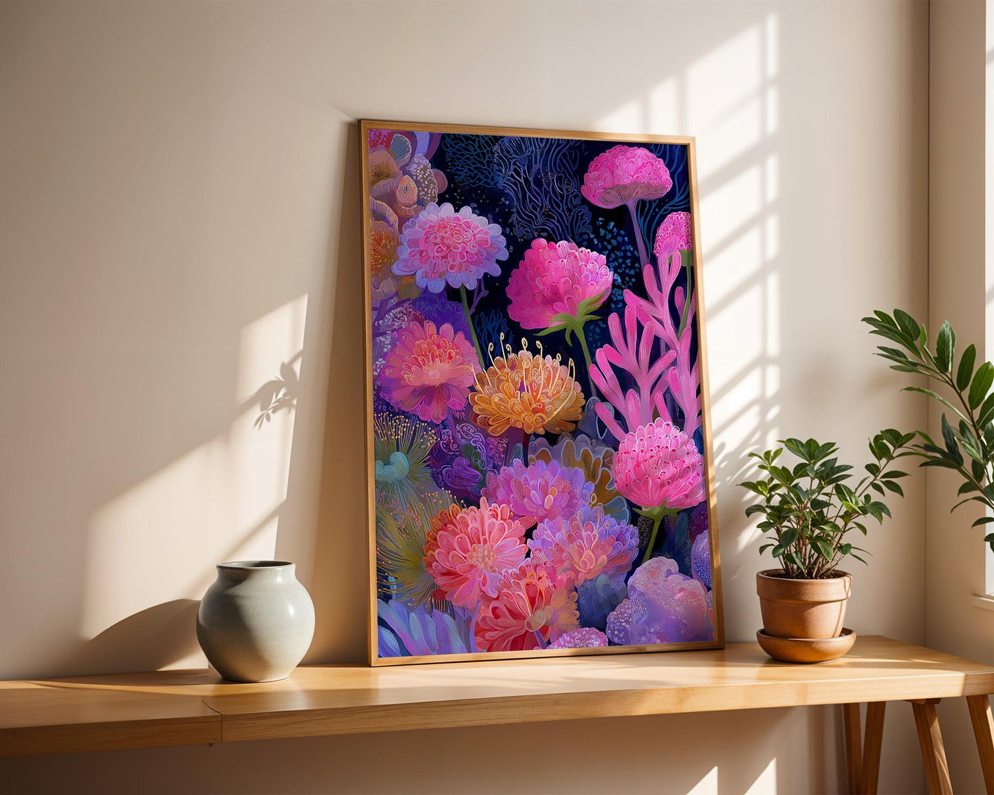 Dopamine Decor | Coral Reef Print