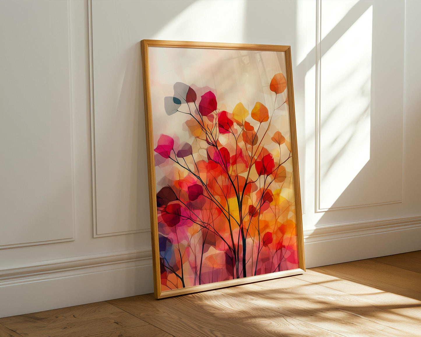 Gallery Wall Art | Abstract Floral Wall Art