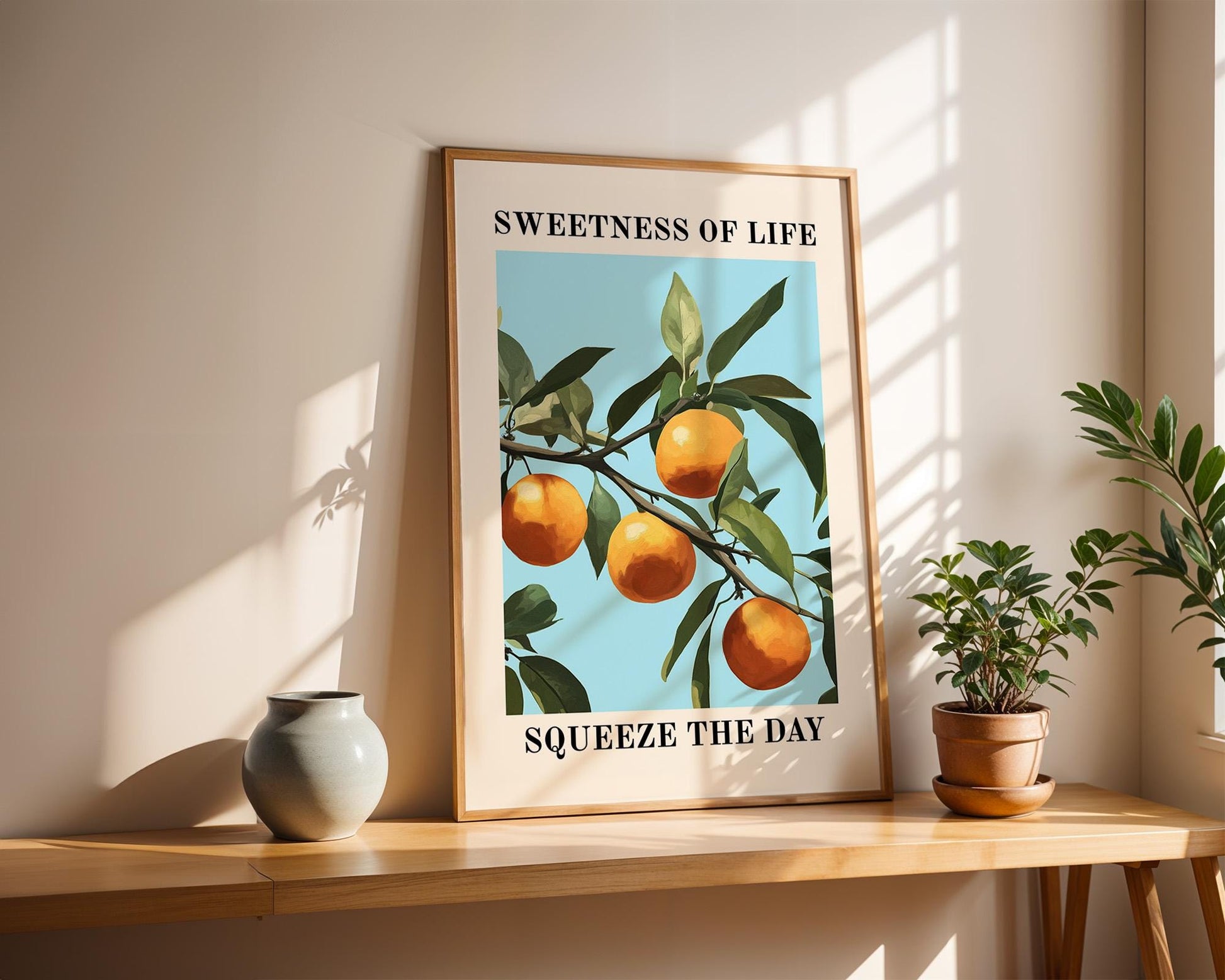 Kitchen Wall Art | Orange Tree Poster
