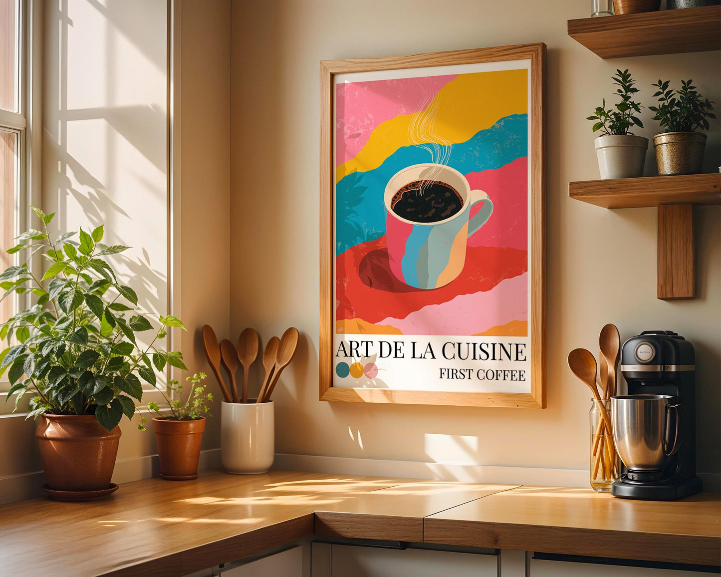 Kitchen Wall Art | Bold Coffee Art