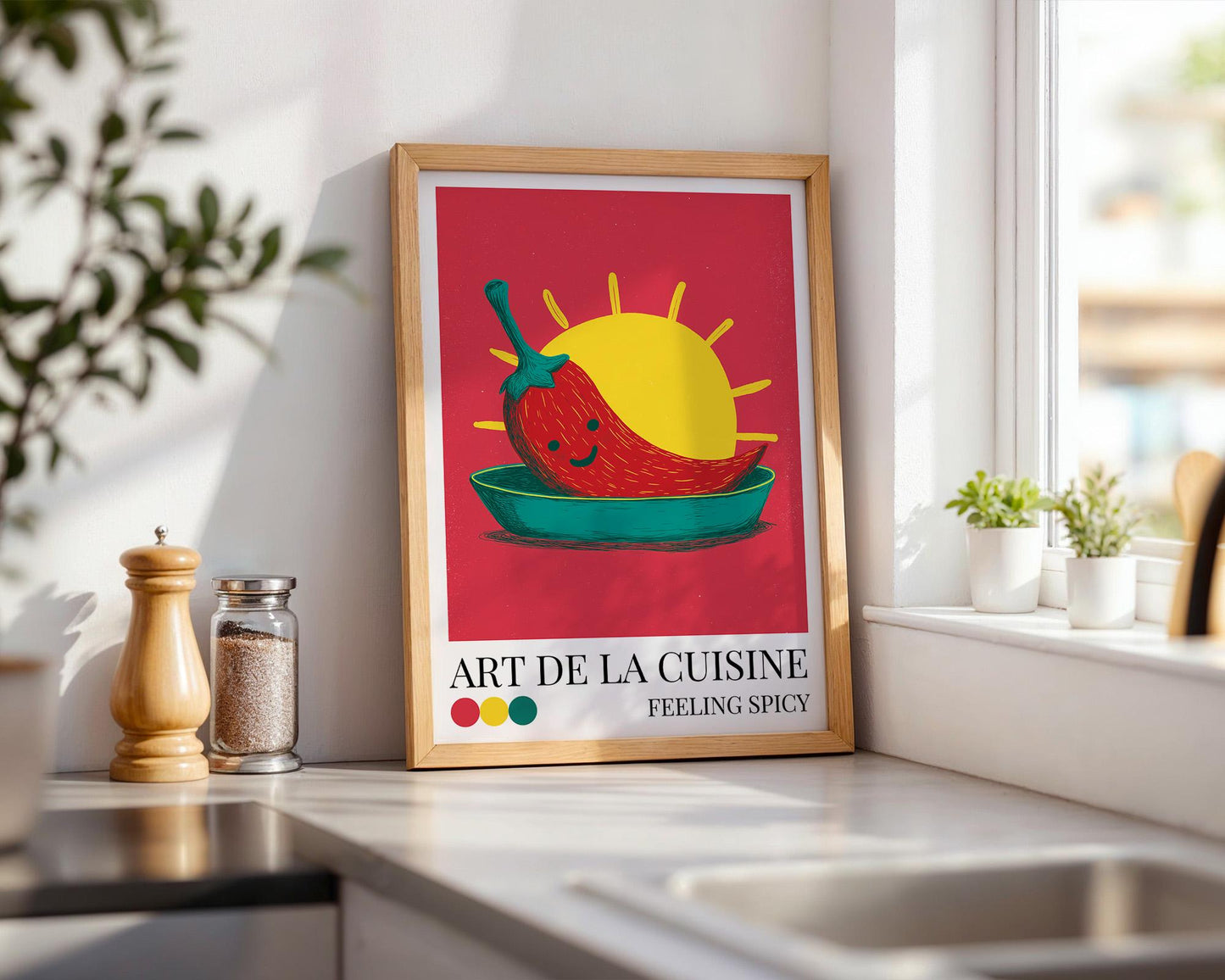 Kitchen Wall Art | Chili Wall Art
