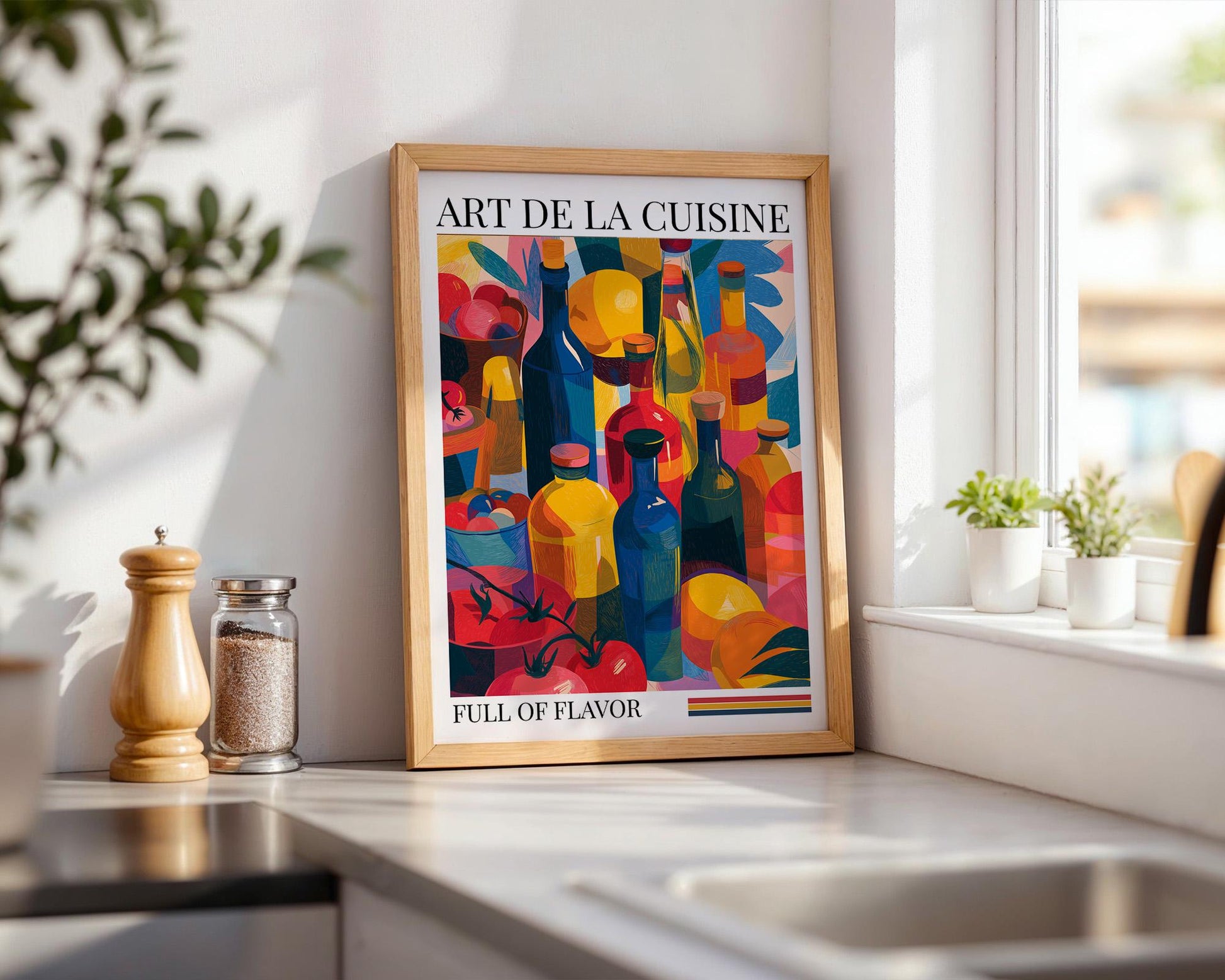 Kitchen Wall Art | Colorful Kitchen Decor