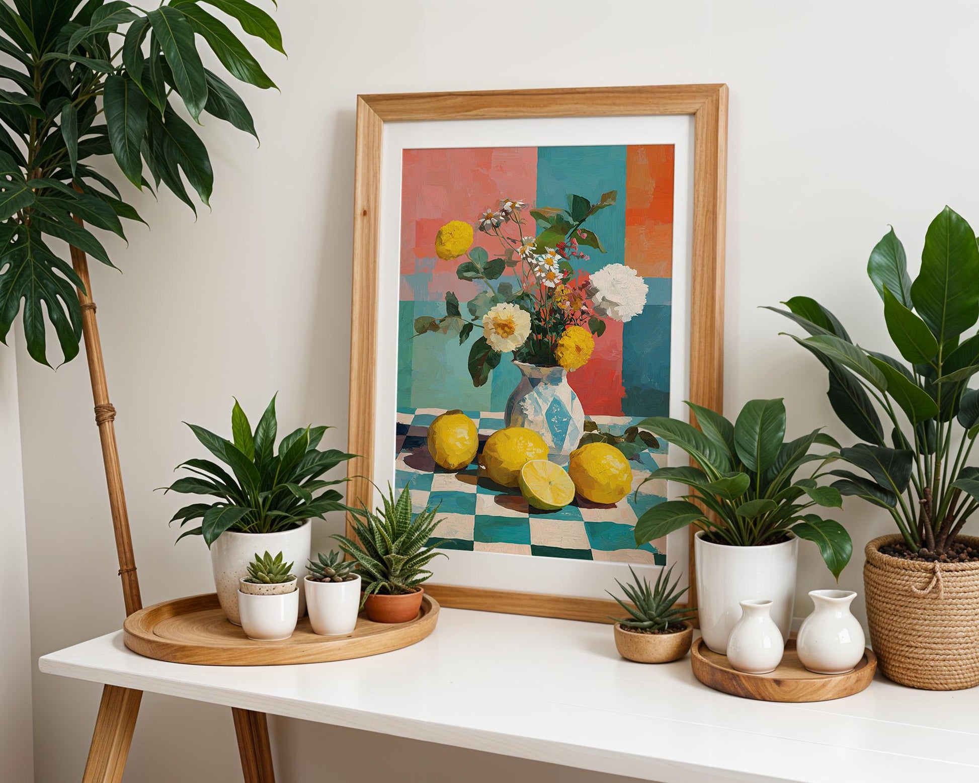 Dopamine Decor | Abstract Floral Dopamine Decor