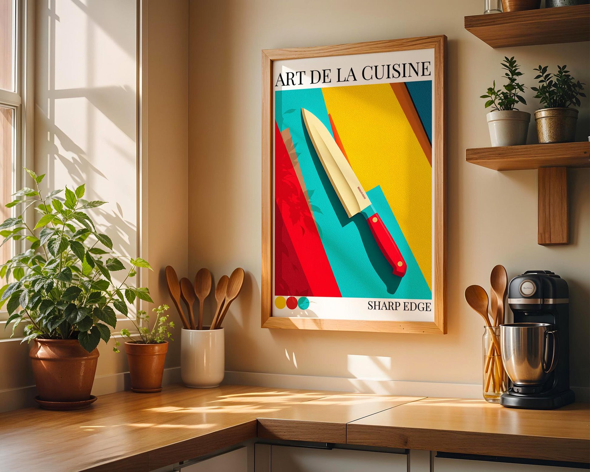 Kitchen Wall Art | Vibrant Food Artwork Print