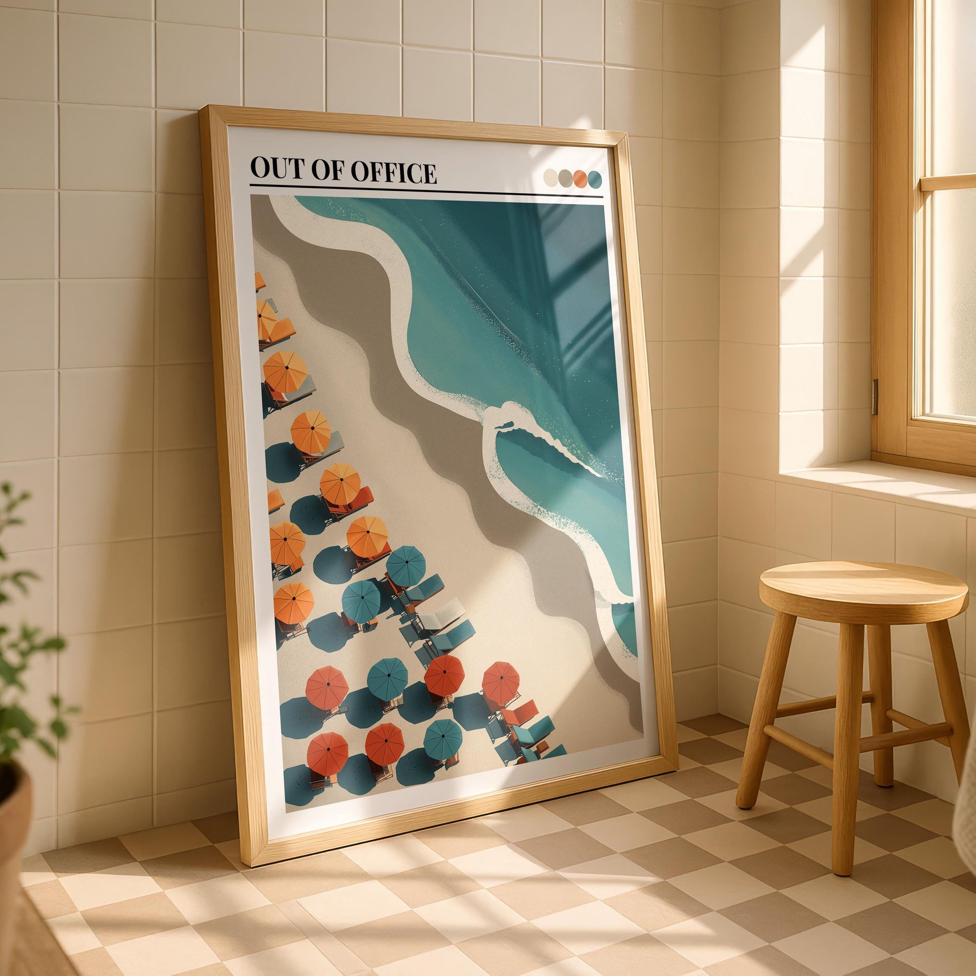 Bathroom Wall Art | Beach Wall Decor
