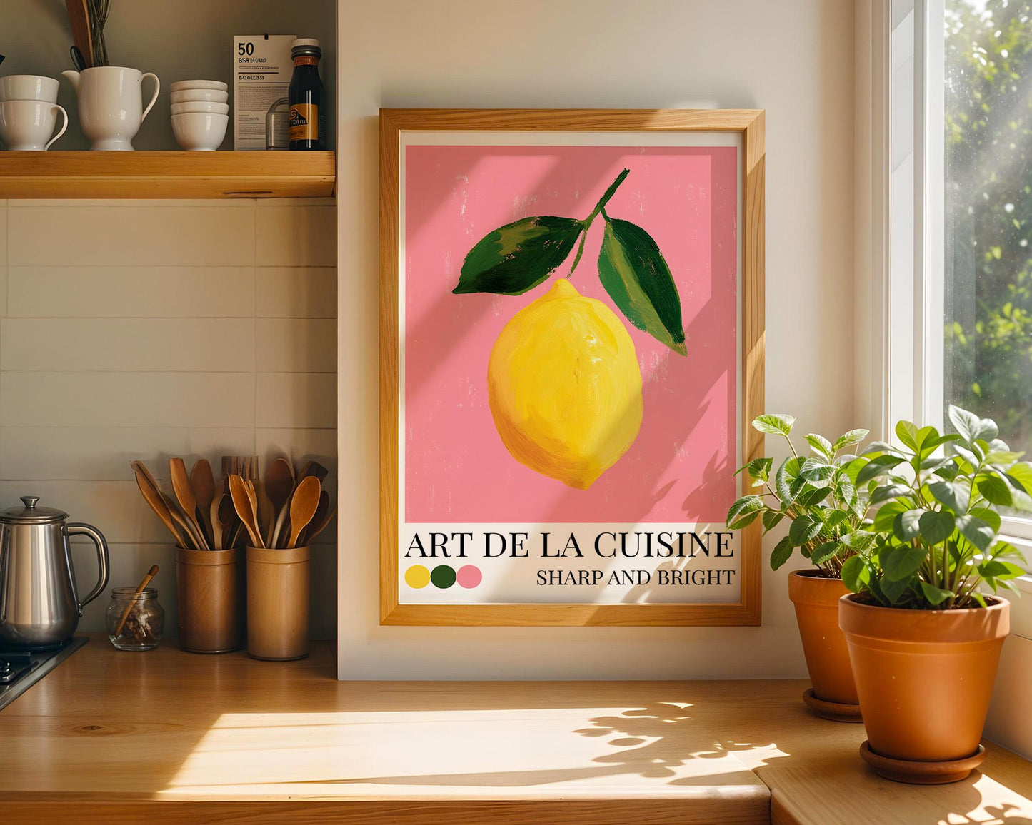 Kitchen Wall Art | Lemon Wall Art