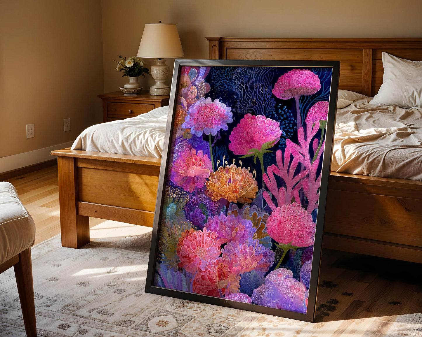 Dopamine Decor | Coral Reef Print