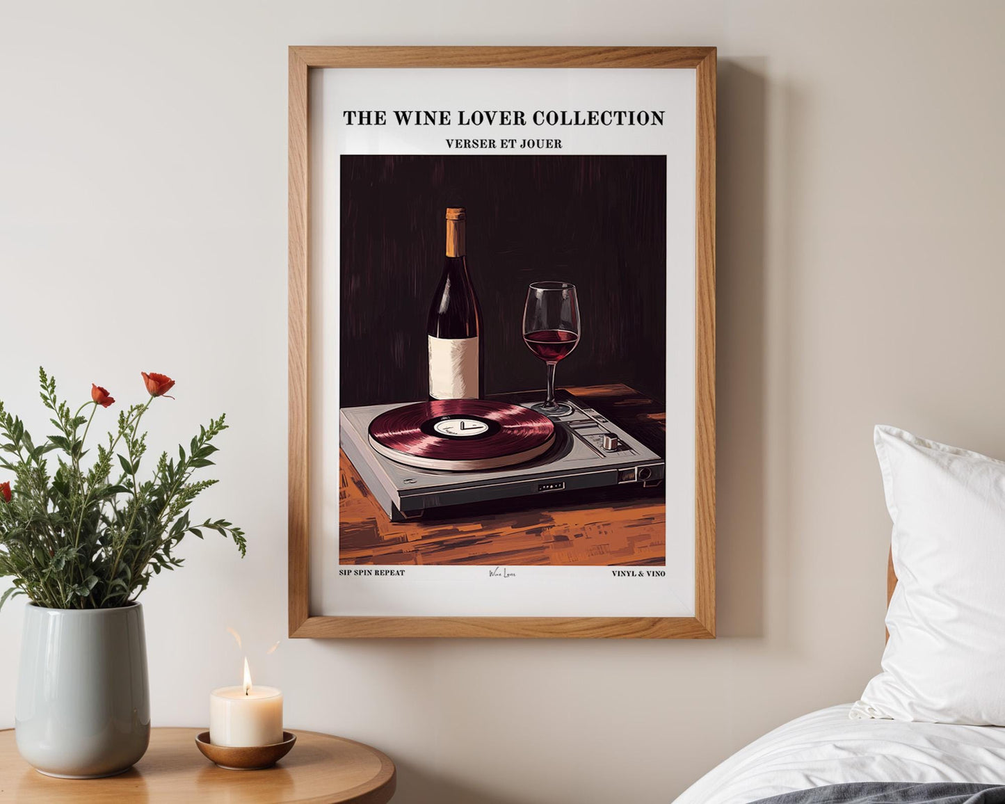 Kitchen Wall Art | Modern Kitchen Art For Wine Lover