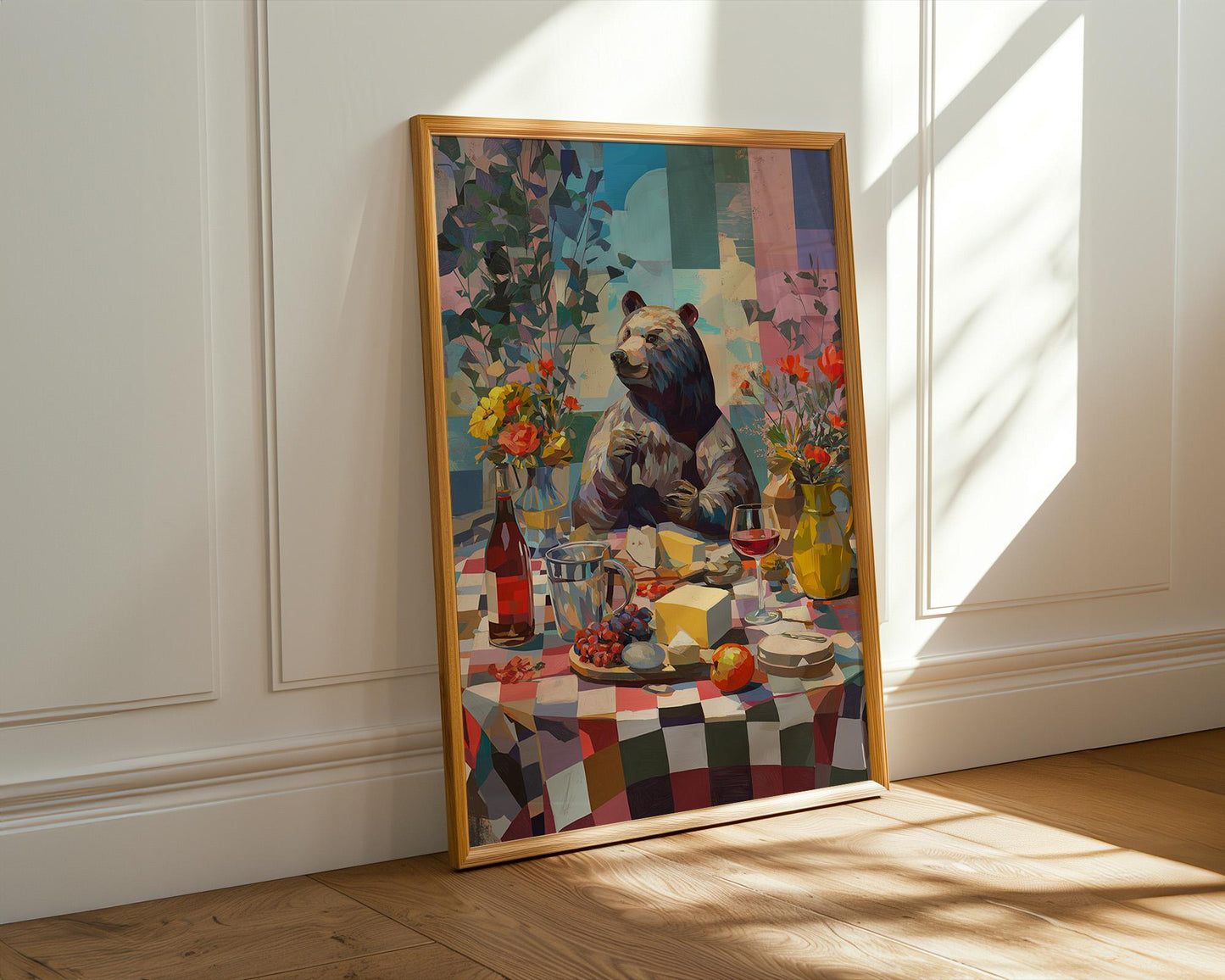 Dopamine Decor | Bear Maximalist Poster