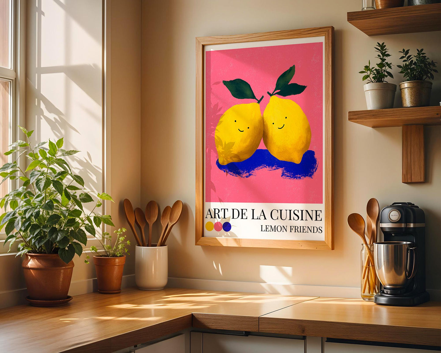 Kitchen Wall Art | Lemon Wall Art