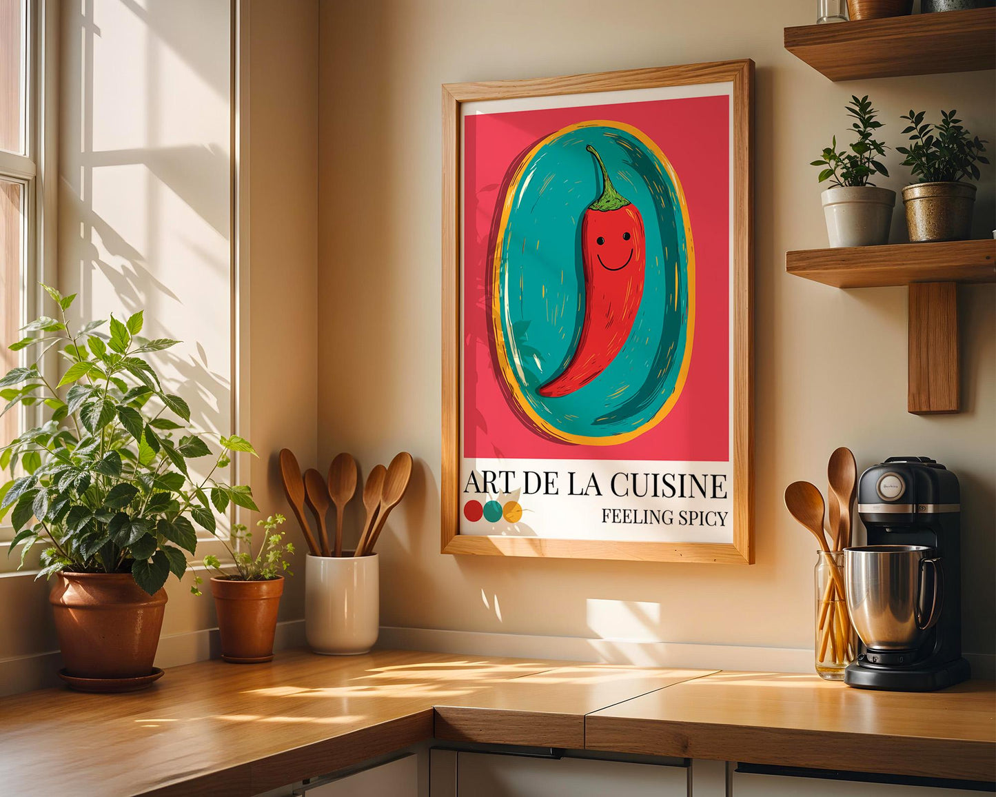 Kitchen Wall Art | Chili Wall Decor