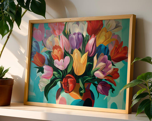 Dopamine Decor | Boho Floral Wall Art