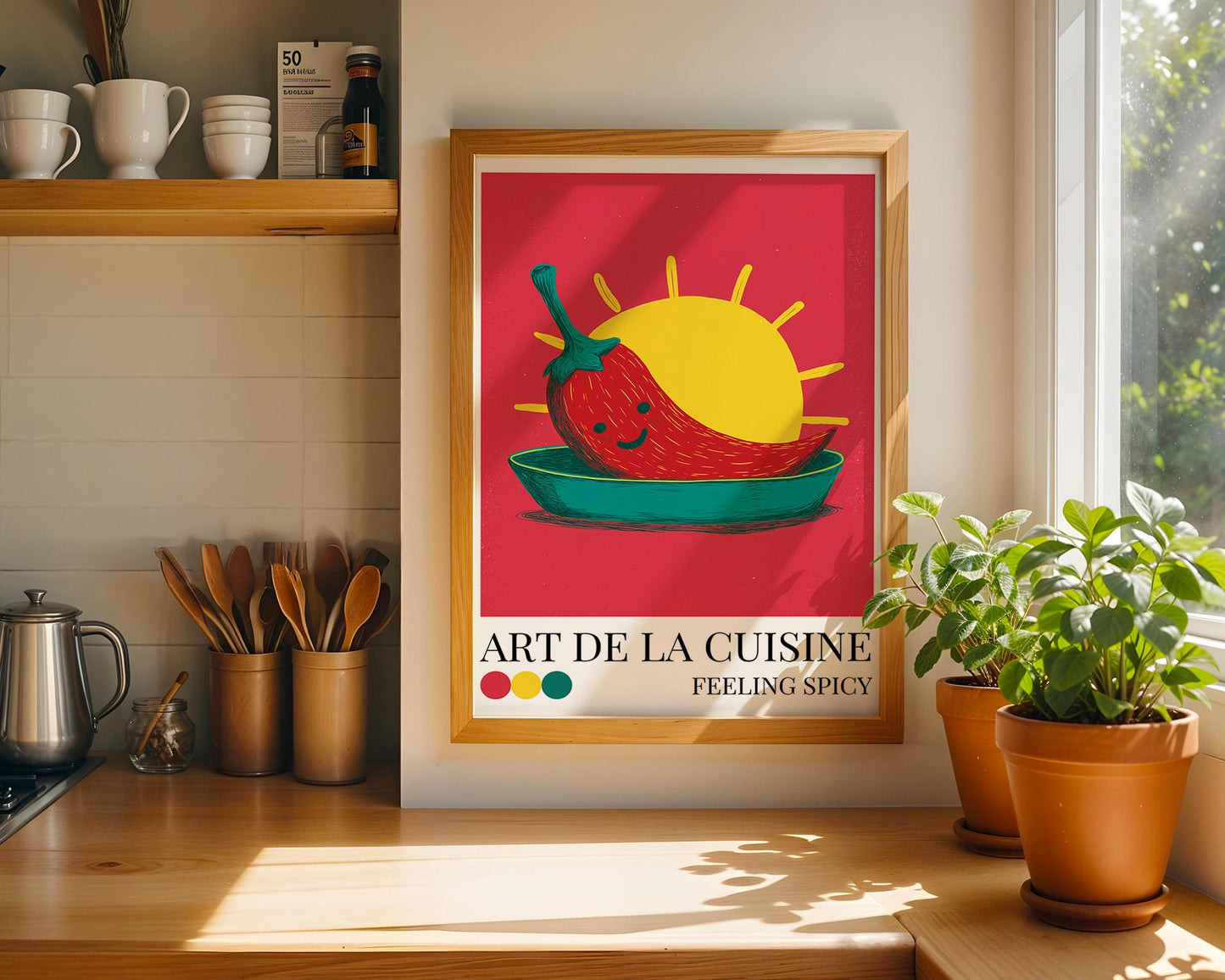 Kitchen Wall Art | Chili Wall Art