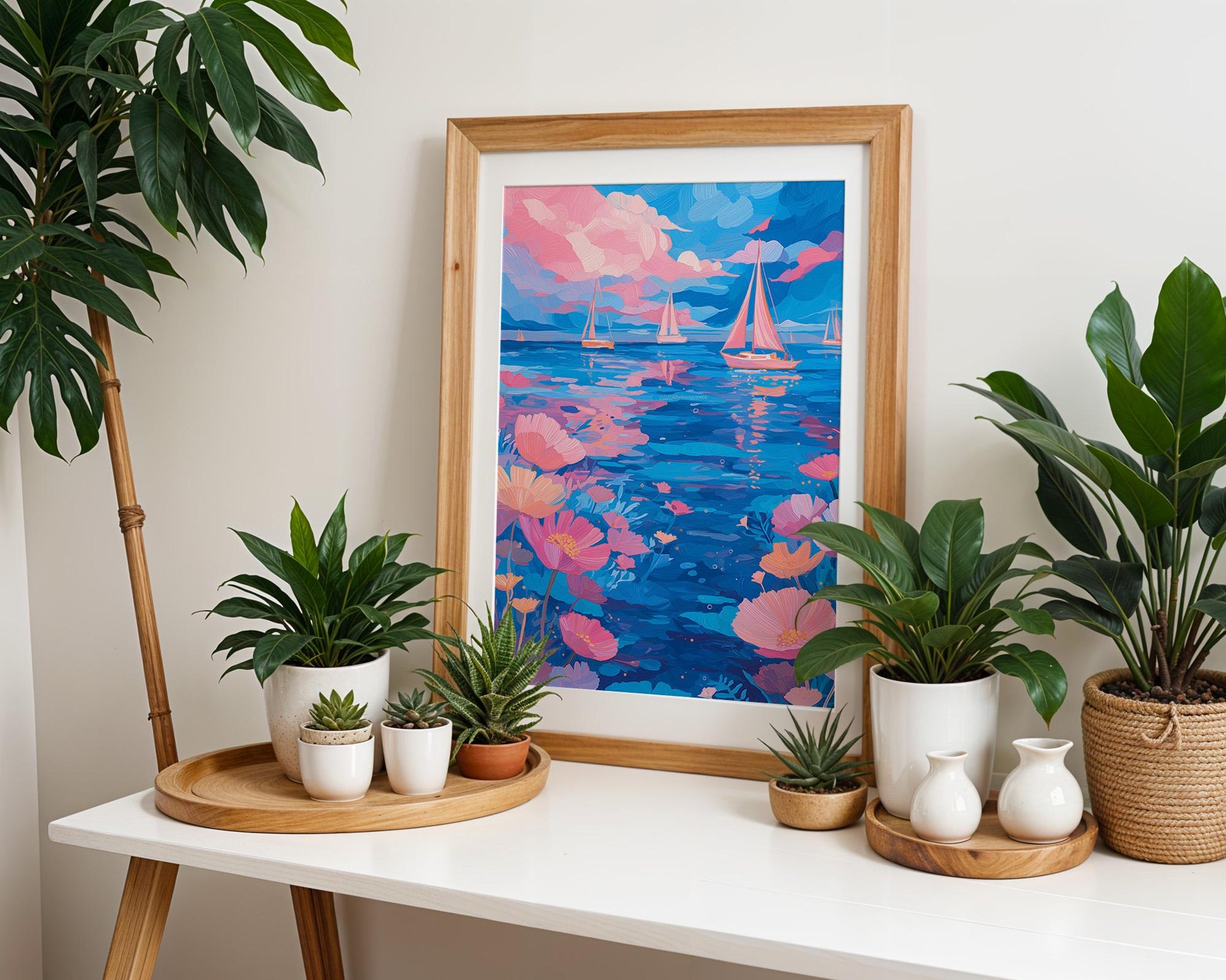 Dopamine Decor | Abstract Ocean Wall Art
