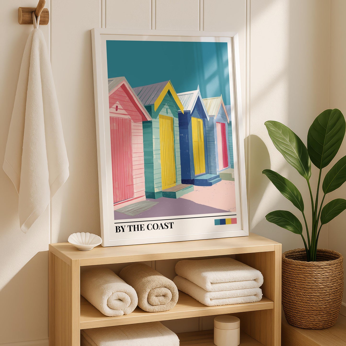 Bathroom Wall Art | Beach Hut Wall Art