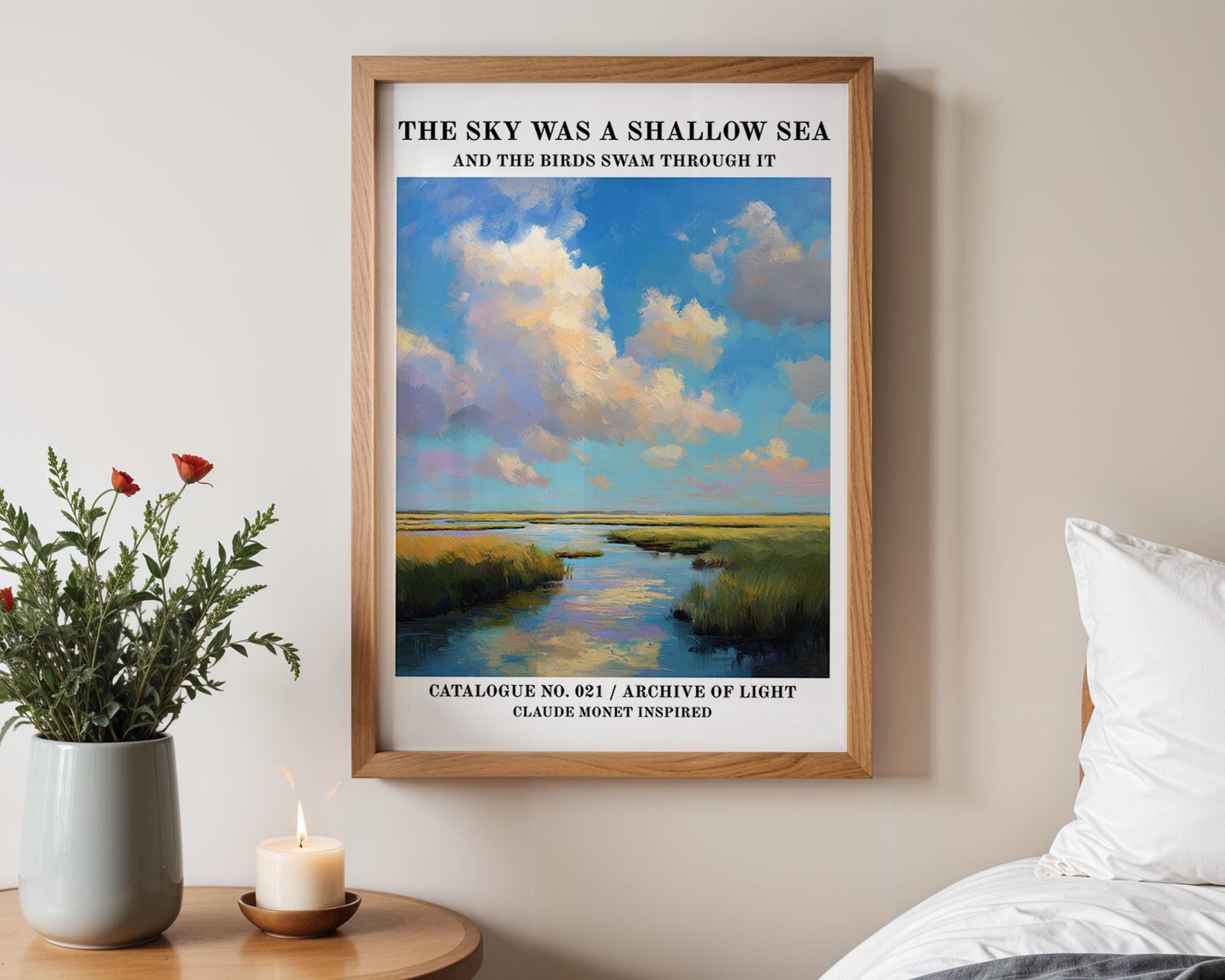 Gallery Wall Art | Monet Inspired Wall Art