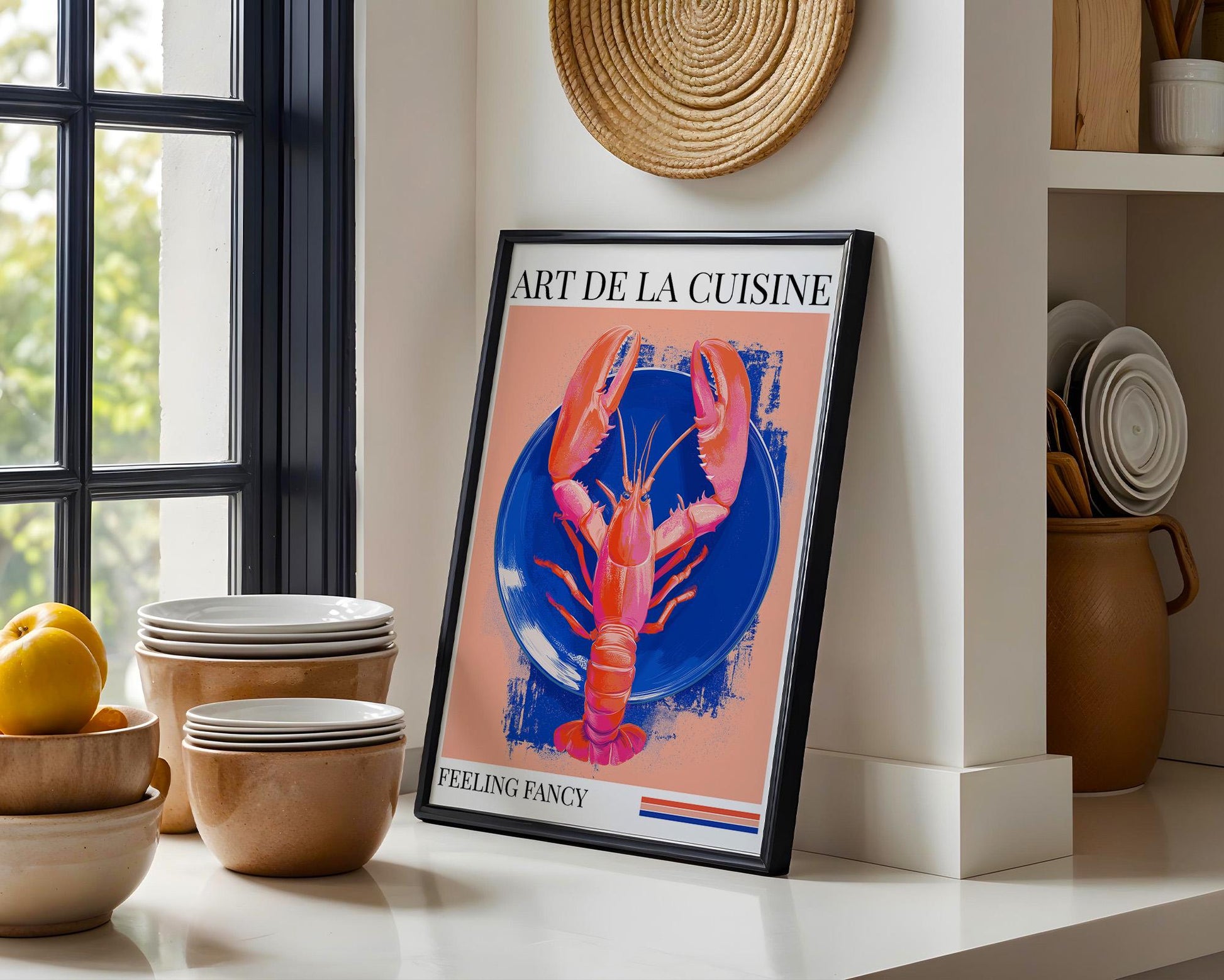 Kitchen Wall Art | Lobster Art Print