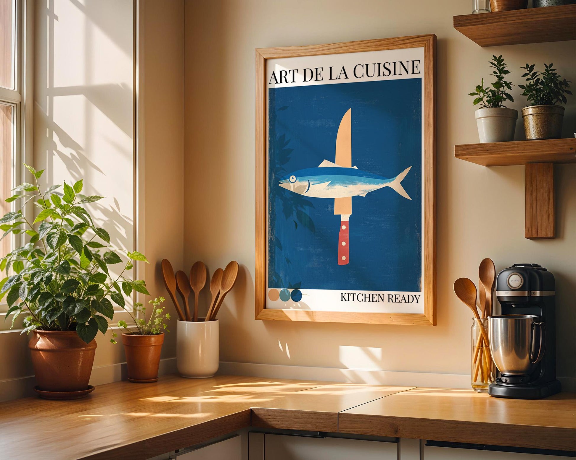 Kitchen Wall Art | Fish Art Print