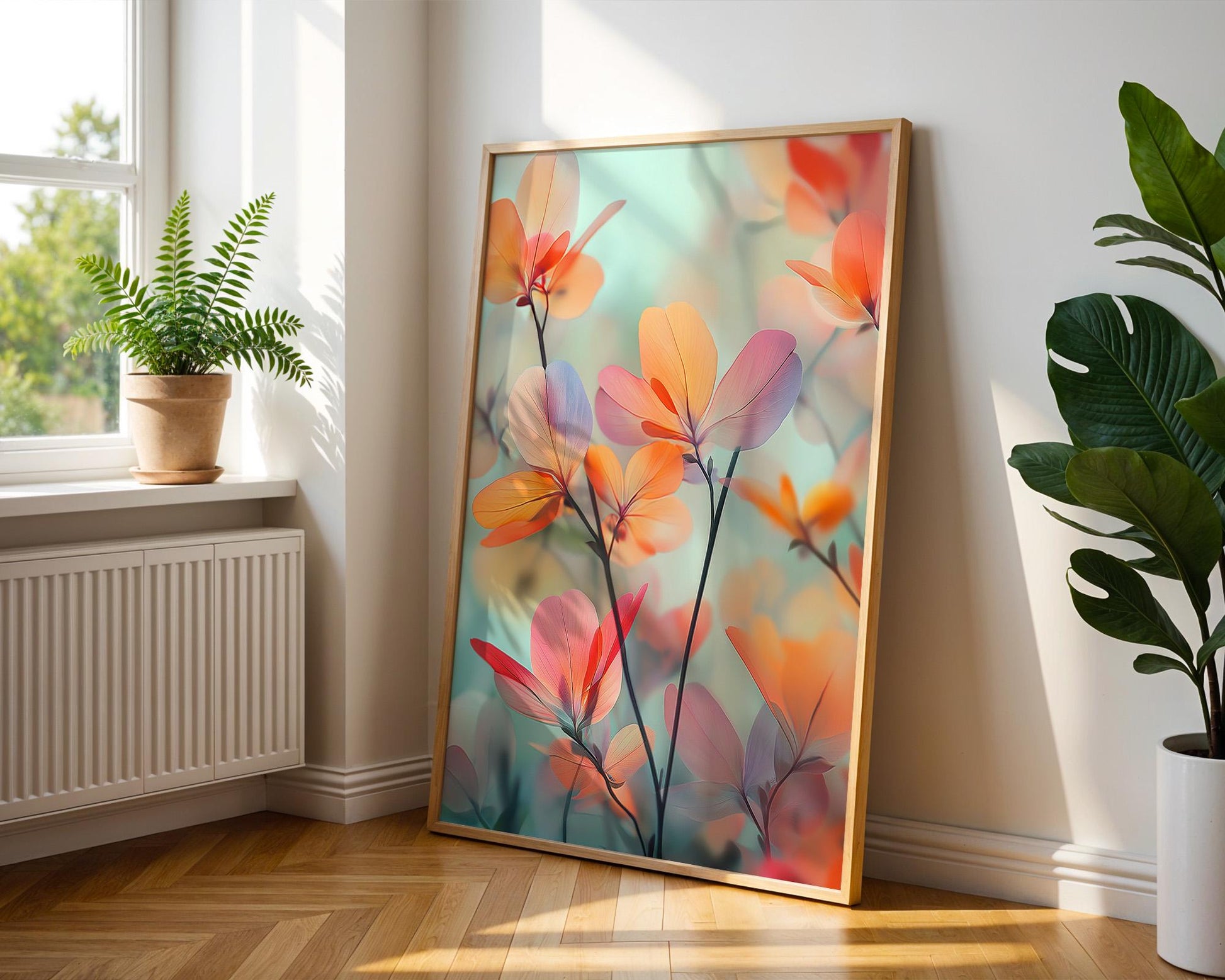 Gallery Wall Art | Abstract Floral Poster