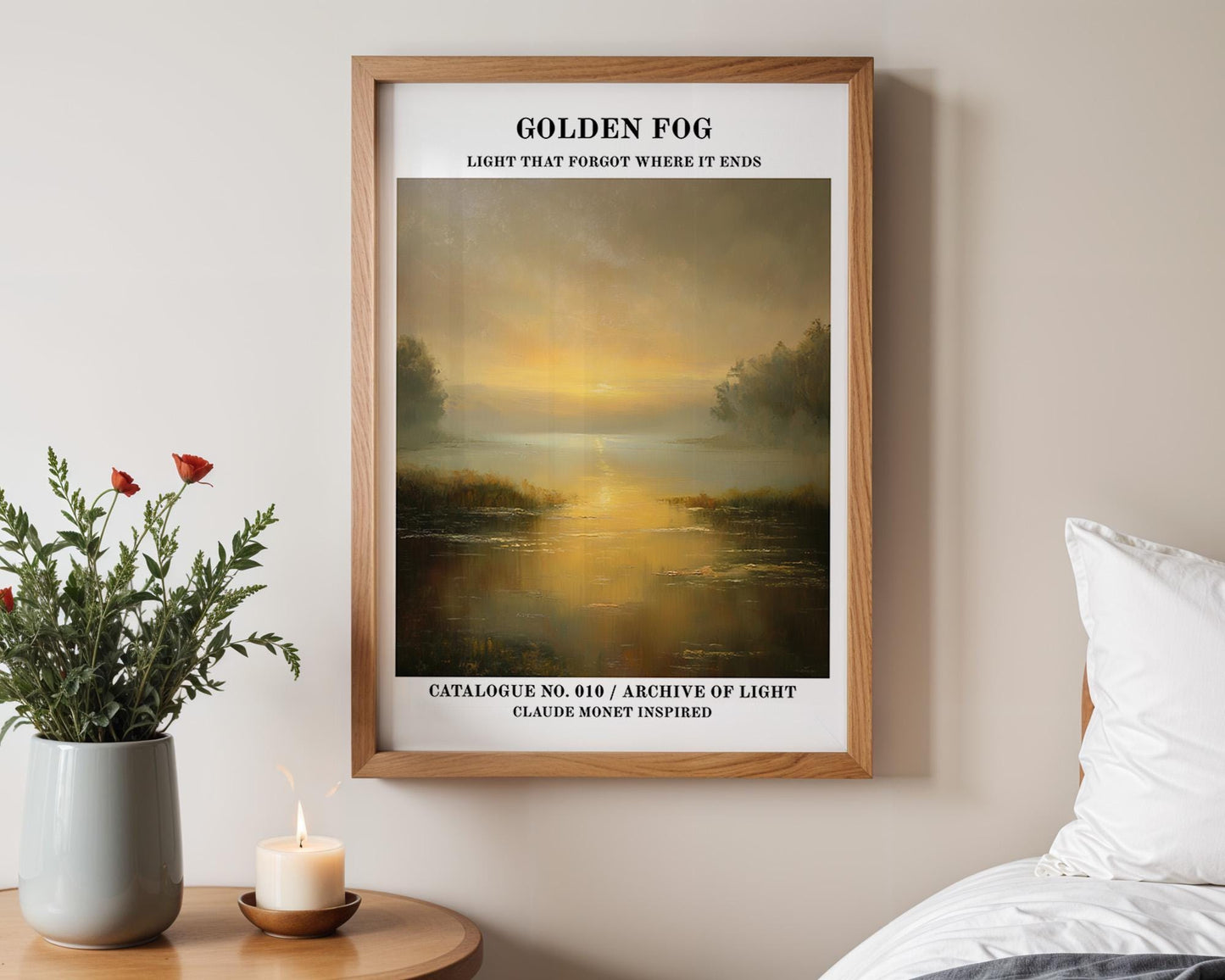 Gallery Wall Art | Misty Landscape Print