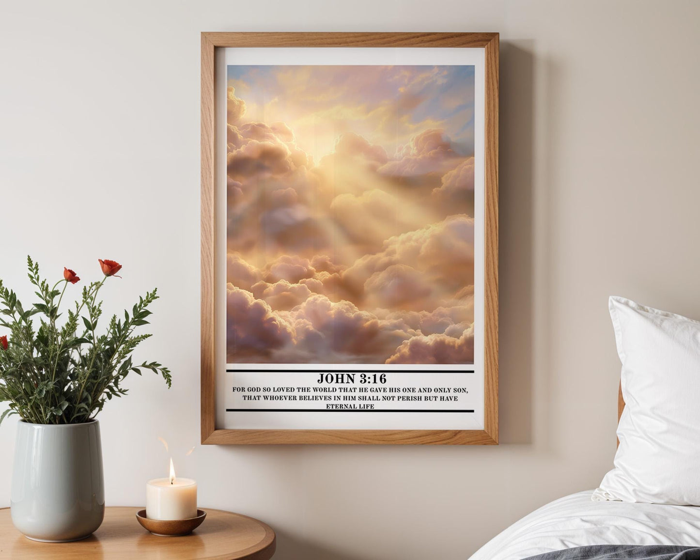 Christian Wall Art | Inspirational Bible Verse Print