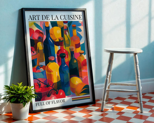 Kitchen Wall Art | Colorful Kitchen Decor