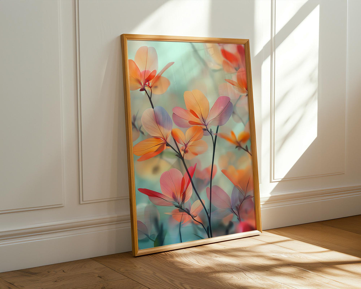Gallery Wall Art | Abstract Floral Poster