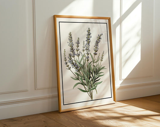 Flower Wall Decor | Lavender Wall Art