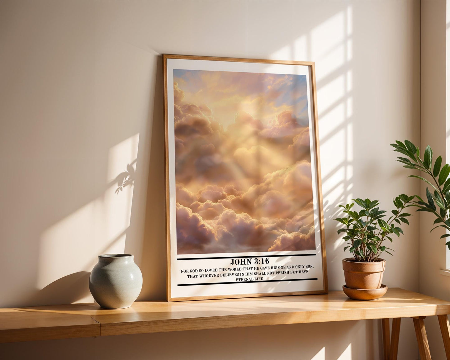 Christian Wall Art | Inspirational Bible Verse Print