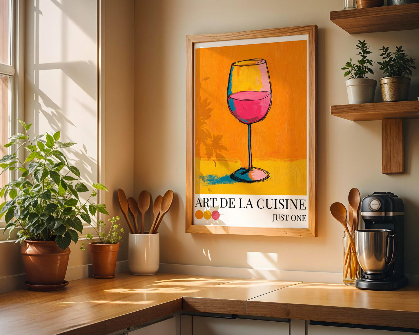 Kitchen Wall Art | Wine Wall Decor