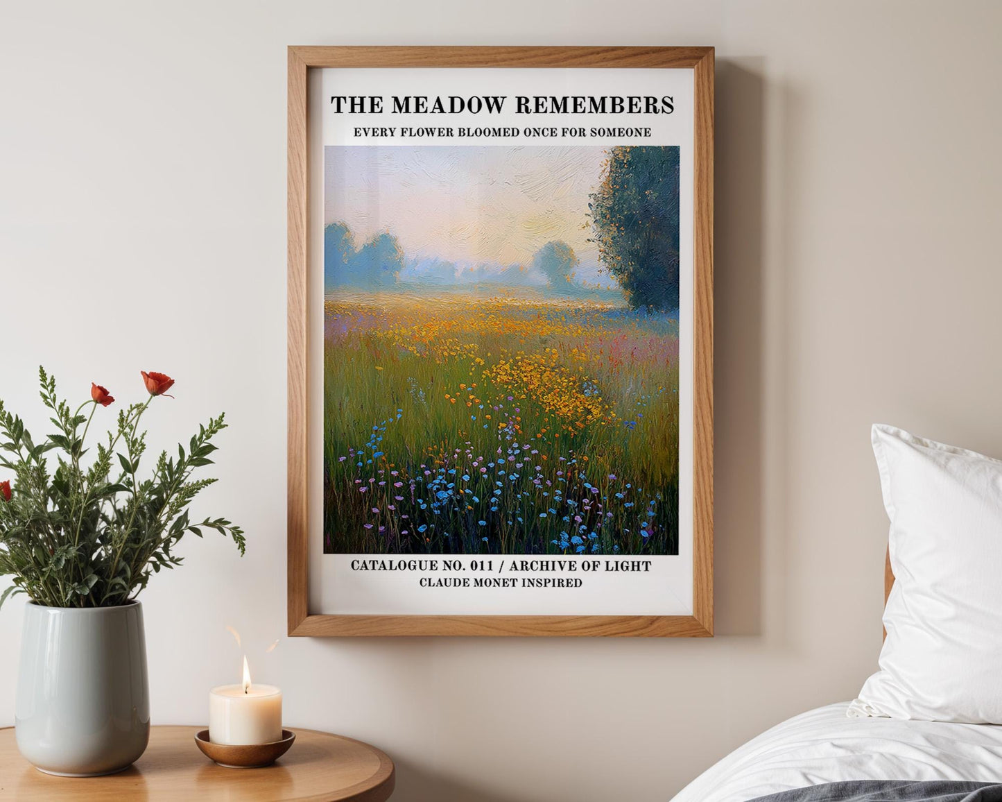 Gallery Wall Art | Monet Inspired Wall Art