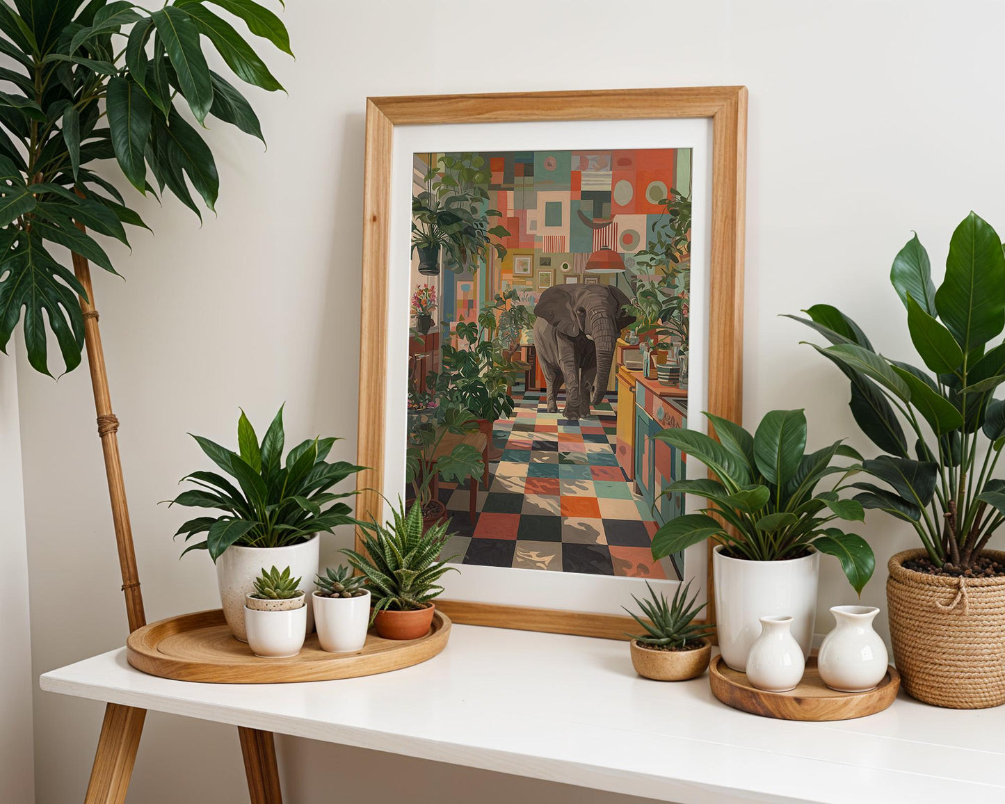 Dopamine Decor | Retro Elephant Decor