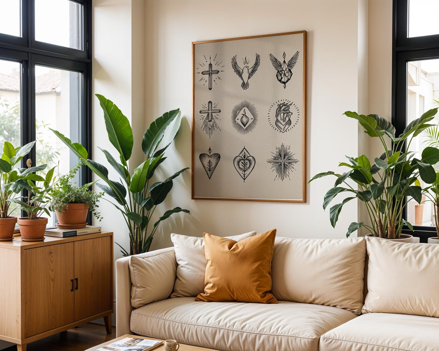 Christian Wall Art | Christian Symbol Poster