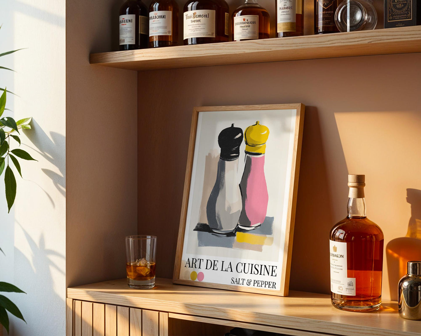 Kitchen Wall Art | Salt And Pepper Print