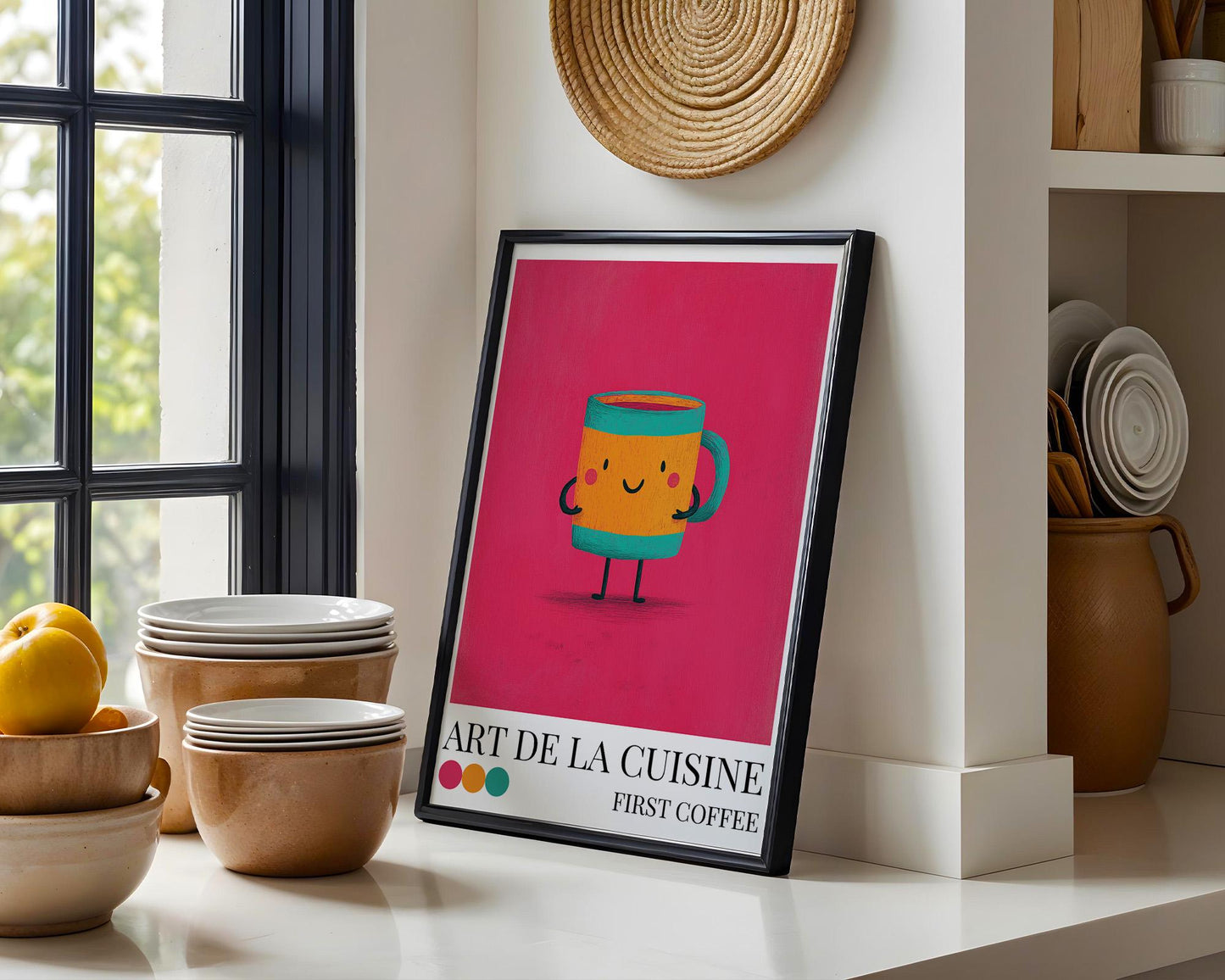 Kitchen Wall Art | Coffee Dopamine Wall Art