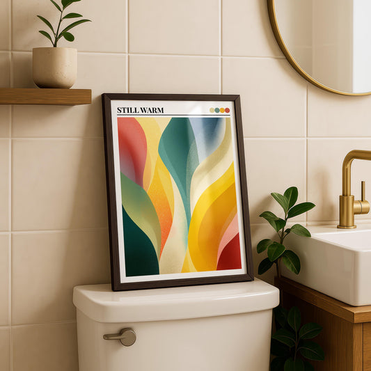Bathroom Wall Art | Maximalist Wall Art Print