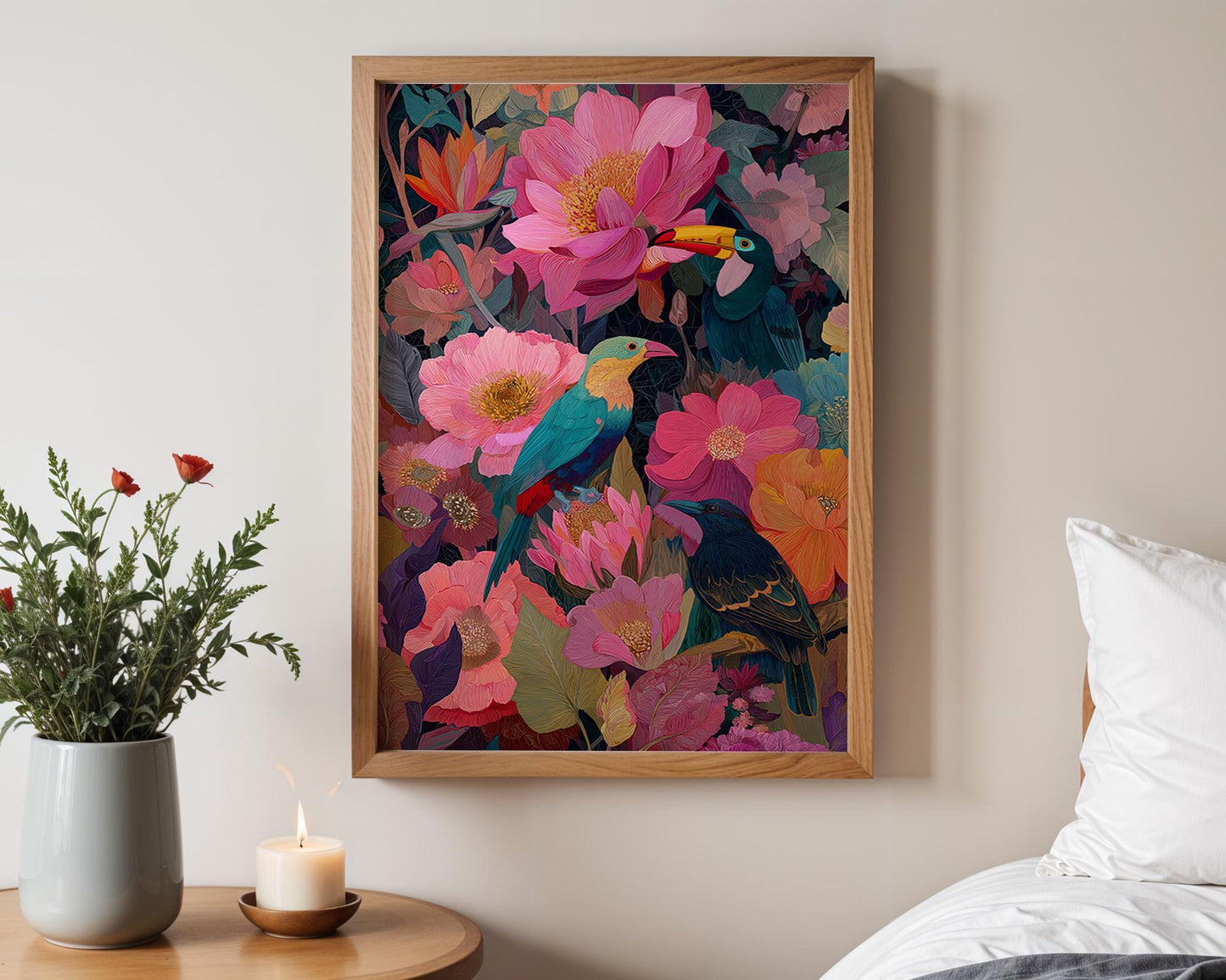 Dopamine Decor | Bold Tropical Jungle