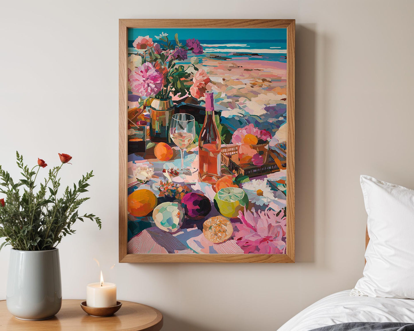 Dopamine Decor | Vibrant Poppy Print