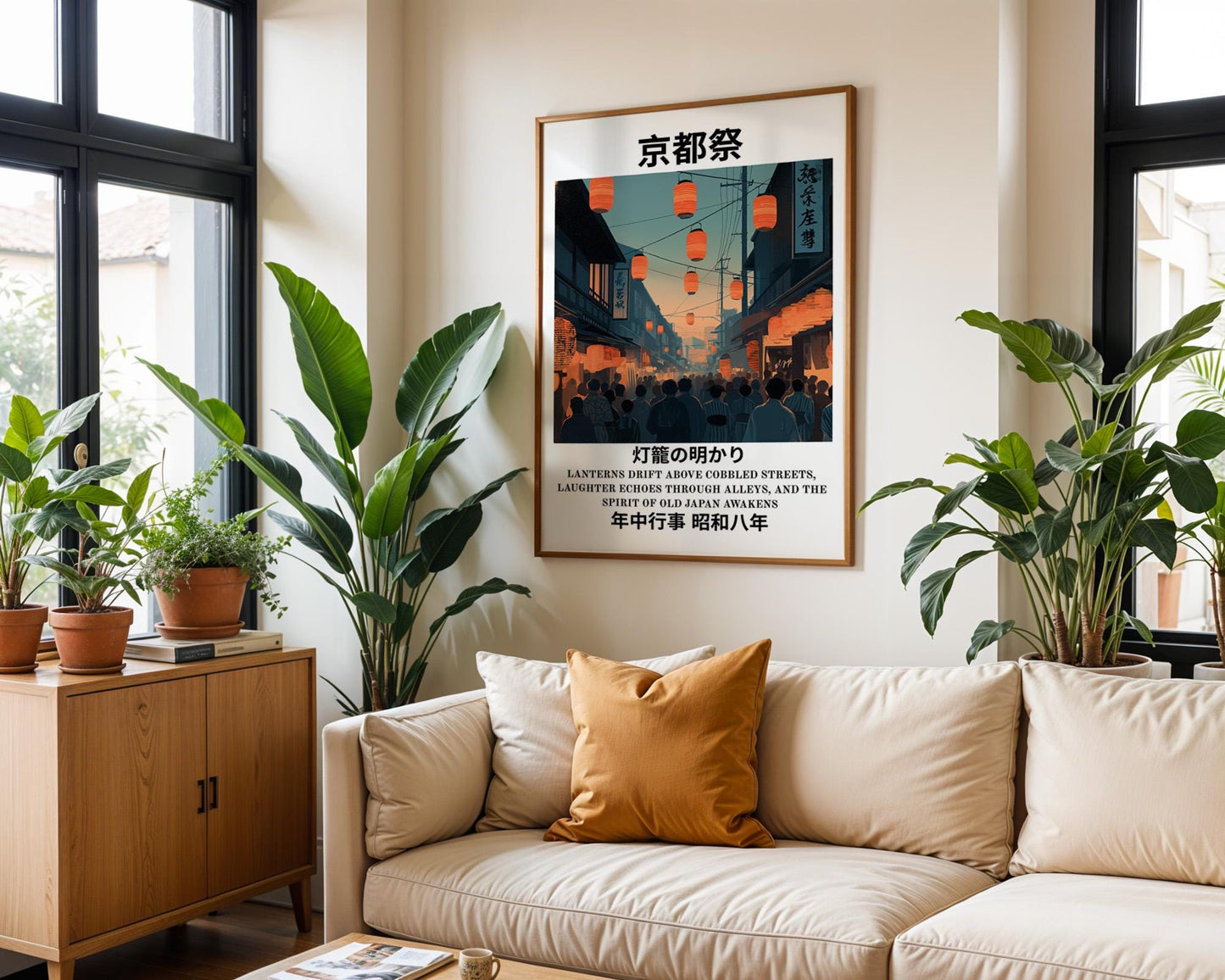 Japanese Wall Art Print | Retro Japanese Art